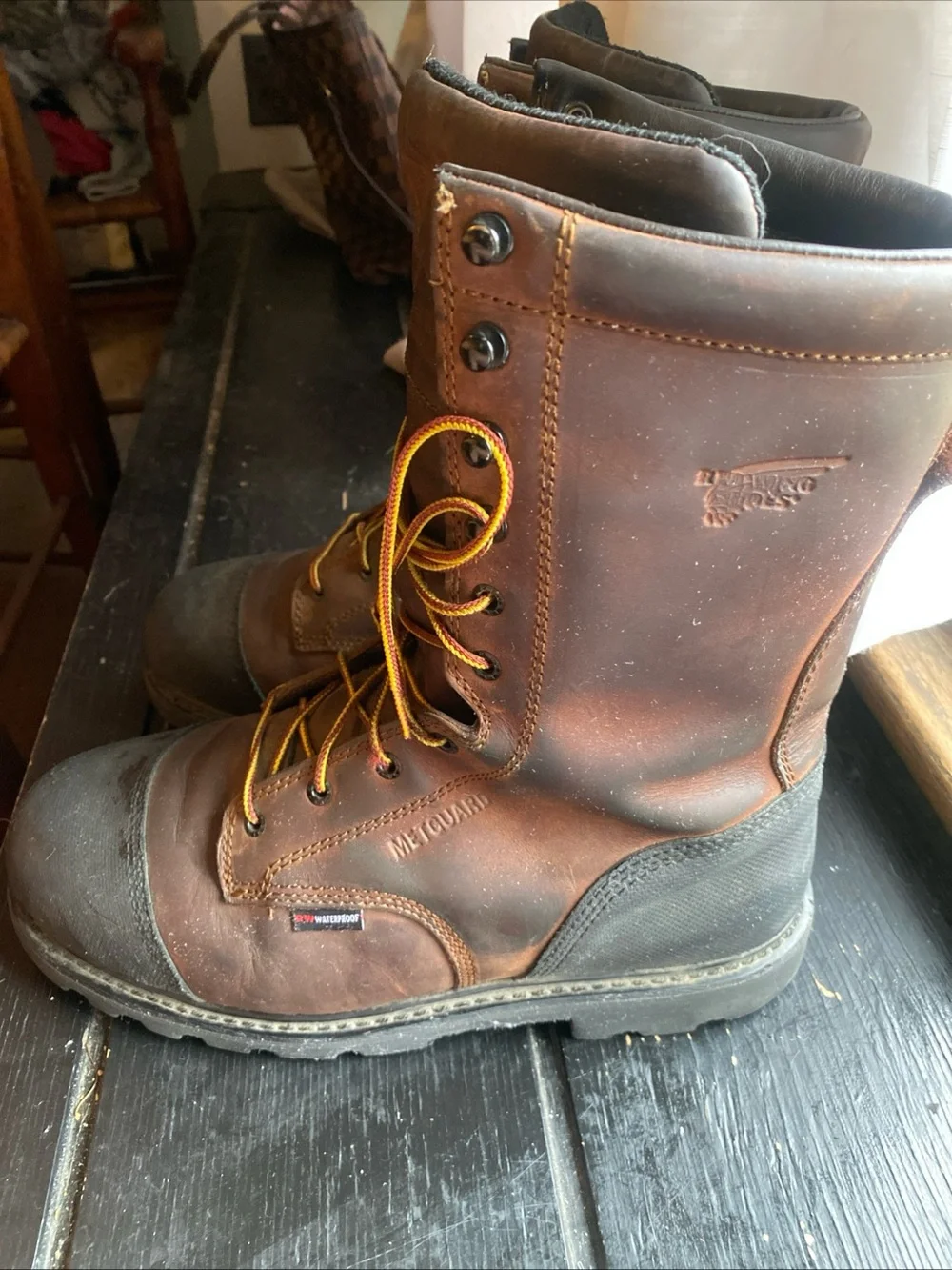 Red Wing Shoes sturdy leather